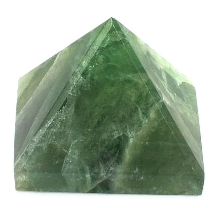 Fluoritová pyramida 26 mm