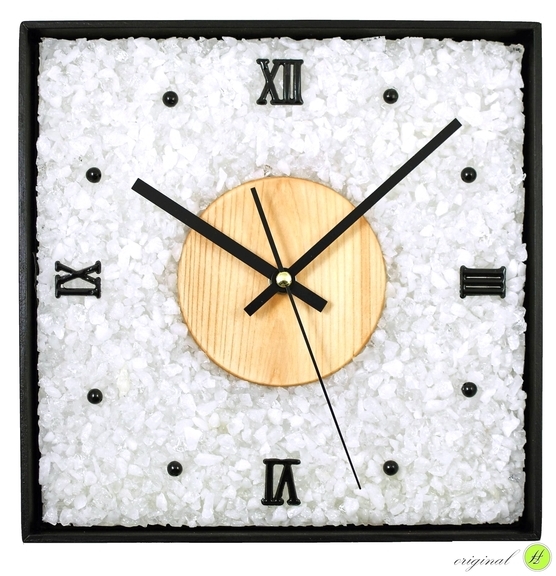 Hodiny křišťálové 26 cm