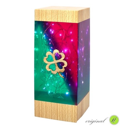 Lampa pro srdeční čakru Čtyřlístek