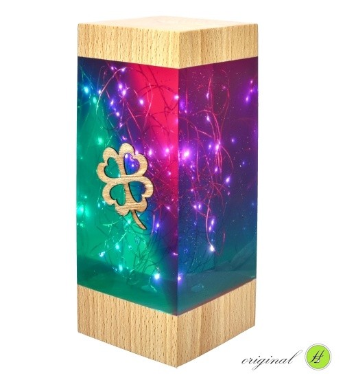 Lampa pro srdeční čakru Čtyřlístek