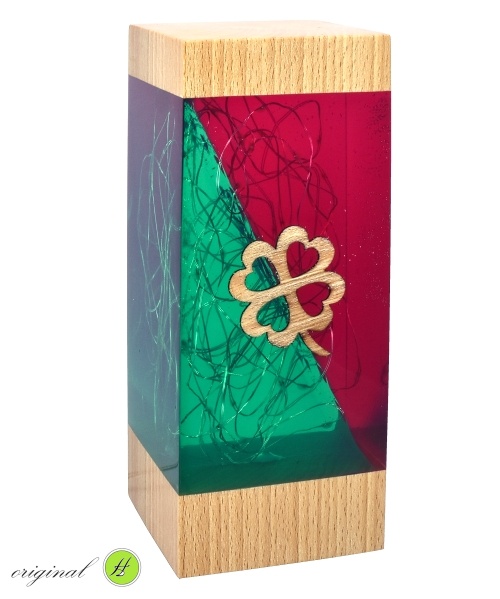 Lampa pro srdeční čakru Čtyřlístek
