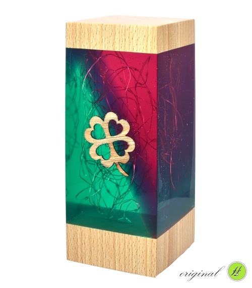 Lampa pro srdeční čakru Čtyřlístek