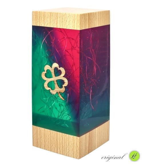 Lampa pro srdeční čakru Čtyřlístek