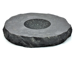 Šungitový podstavec (koule 10-20 cm)